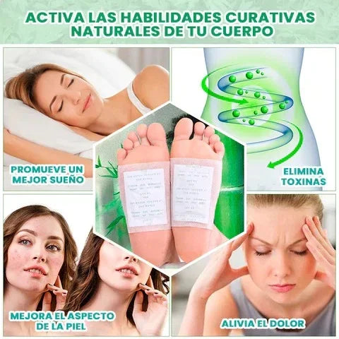 PARCHES DETOX – Descansa mientras duermes