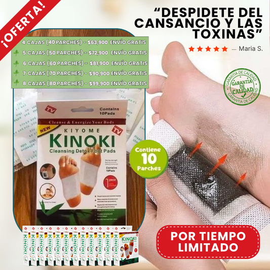 PARCHES DETOX – Descansa mientras duermes